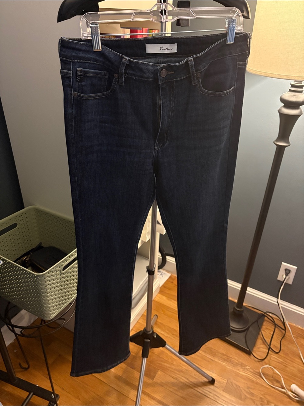 KanCan Dark Navy Bootcut Jeans